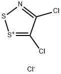 4,5-二氯-1,2,3-二噻唑氯化物 结构式