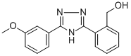 o-[5-(m-Methoxyphenyl)-1H-1,2,4-triazol-3-yl]benzyl alcohol|