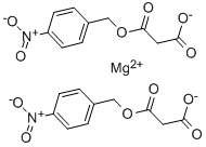 マロン酸4-ニトロベンジルマグネシウム水和物 化学構造式