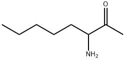 2-Octanone, 3-amino- (9CI) Structure