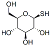 beta-D-Glucopyranose, 1-thio- Structure