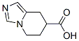 Imidazo[1,5-a]pyridine-7-carboxylic acid, 5,6,7,8-tetrahydro- (9CI) 化学構造式