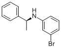 Benzenemethanamine, N-(3-bromophenyl)-a-methyl-, (aS)-, 753483-60-2, 结构式