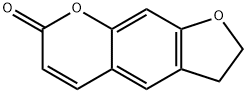 4′,5′-ジヒドロプソラレン 化学構造式