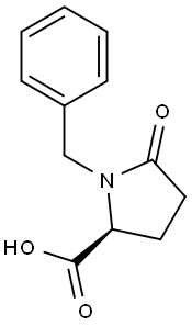 N-苄基 –L-焦谷氨酸, 7535-59-3, 结构式