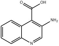 3-氨基喹啉-4-羧酸, 75353-47-8, 结构式