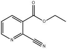 ETHYL 2-CYANOPYRIDINE-3-CARBOXYLATE Struktur
