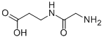 N-グリシル-β-アラニン 化学構造式