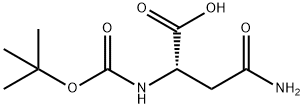 BOC-L-Asparagine Structure