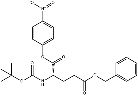 BOC-GLU(OBZL)-ONP Struktur