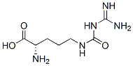 N5-[[(アミノイミノメチル)アミノ]カルボニル]-L-オルニチン 化学構造式