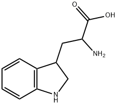 DL-2,3-二氢色氨酸,7536-97-2,结构式
