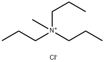Methyltripropyl ammonium chloride 化学構造式