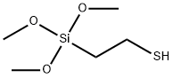 2-(trimethoxysilyl)ethanethiol Struktur