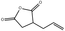 アリルこはく酸 無水物 化学構造式