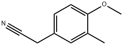 4-METHOXY-3-METHYLPHENYLACETONITRILE Struktur