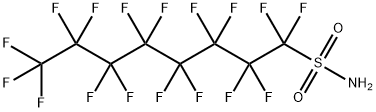 Perfluorooctanesulfonamide Struktur