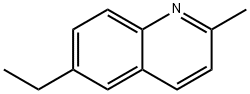 6-ETHYL-2-METHYLQUINOLINE Struktur