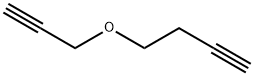 4-(Prop-2-yn-1-yloxy)but-1-yne 化学構造式