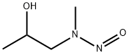 N-nitrosomethyl-2-hydroxypropylamine Struktur