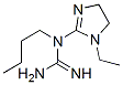 Guanidine, N-butyl-N-(1-ethyl-4,5-dihydro-1H-imidazol-2-yl)- (9CI) Struktur