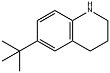 6-叔丁基-1,2,3,4-四氢喹啉 结构式