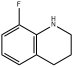 8-FLUORO-1,2,3,4-TETRAHYDROQUINOLINE 化学構造式