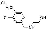 2-(3,4-dichlorobenzylaMino)ethanol hydrochloride Struktur