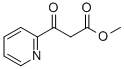 吡啶-2-甲酰基乙酸甲酯 结构式