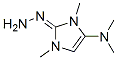 2H-Imidazol-2-one,4-(dimethylamino)-1,3-dihydro-1,3-dimethyl-,hydrazone Structure
