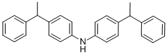 4,4`-di(a-methylbenzyl)diphenylamine Structure