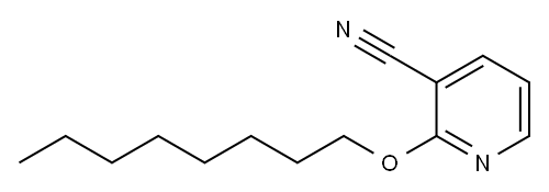 2-Octyloxy-nicotinonitrile Structure