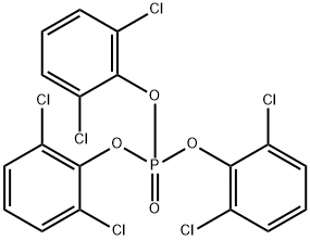 TRIS(2,6-DICHLOROPHENYL) PHOSPHATE Struktur