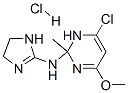Moxonidine hydrochloride 化学構造式
