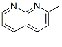 2,4-ジメチル-1,8-ナフチリジン 化学構造式