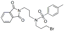 N-(3-Bromopropyl)-N-[3-(1,3-dihydro-1,3-dioxo-2H-isoindol-2-yl)propyl]-4-methylbenzenesulfonamide 结构式
