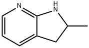 2-甲基-2,3-二氢-1H-吡咯并[2,3-B]吡啶,7546-38-5,结构式