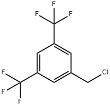 3,5-Bis(trifluoromethyl)benzyl chloride Struktur