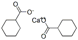 calcium hydrogen cyclohexanecarboxylate Struktur