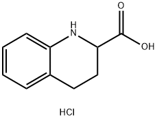 1,2,3,4-tetrahydroquinoline-2-carboxylicacidhydrochloride Structure