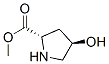 Proline, 4-hydroxy-, methyl ester, (4R)- (9CI) Struktur
