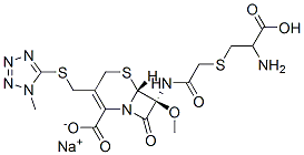 头孢米诺钠盐,75498-96-3,结构式