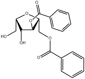 D-Glucitol,2,5-anhydro-,4,6-dibenzoate Structure