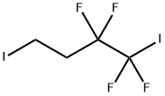 1,4-ジヨード-1,1,2,2-テトラフルオロブタン 化学構造式