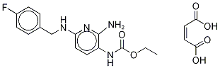 マレイン酸フルピルチン 化学構造式