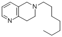 6-Heptyl-5,6,7,8-Tetrahydro-1,6-naphthyridine 结构式