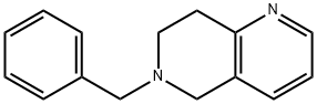 6-苄基-5,6,7,8-四氢-1,6-萘啶, 75510-02-0, 结构式