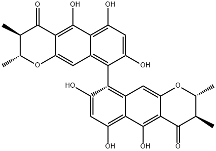 CHAETOCHROMIN A Struktur