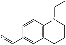 1-乙基-1,2,3,4-四氢喹啉-6-甲醛 结构式