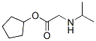 Glycine, N-(1-methylethyl)-, cyclopentyl ester (9CI) Structure